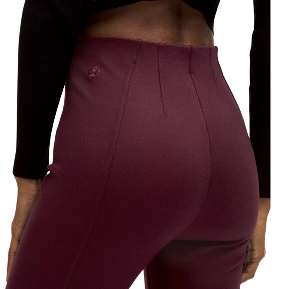 Lululemon Stretch Knit HR Pull-On Pant Garnet Size M NWT - Picture 3 of 9
